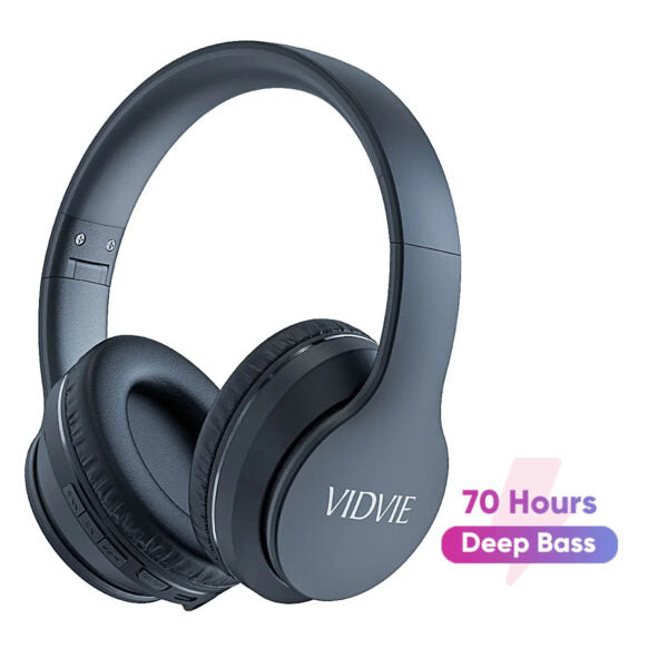 Vedvi Wireless Headset with Microphone β 70 Hours Battery Life + 1-Year Warranty