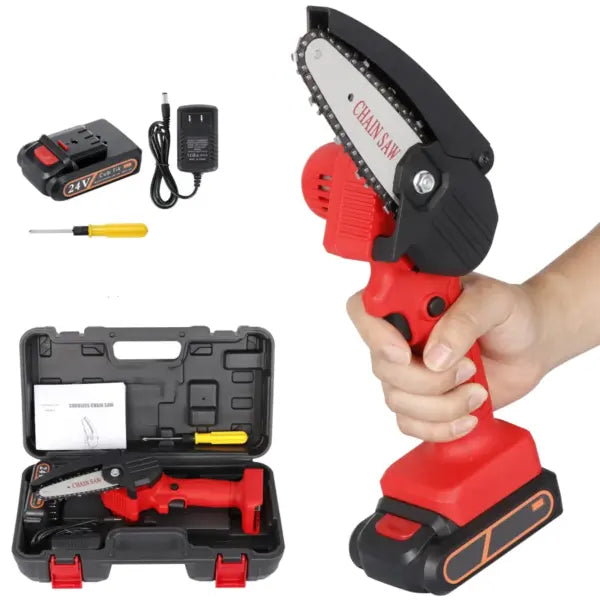 Cordless Portable Electric Chainsaw – Powerful & Easy to Use