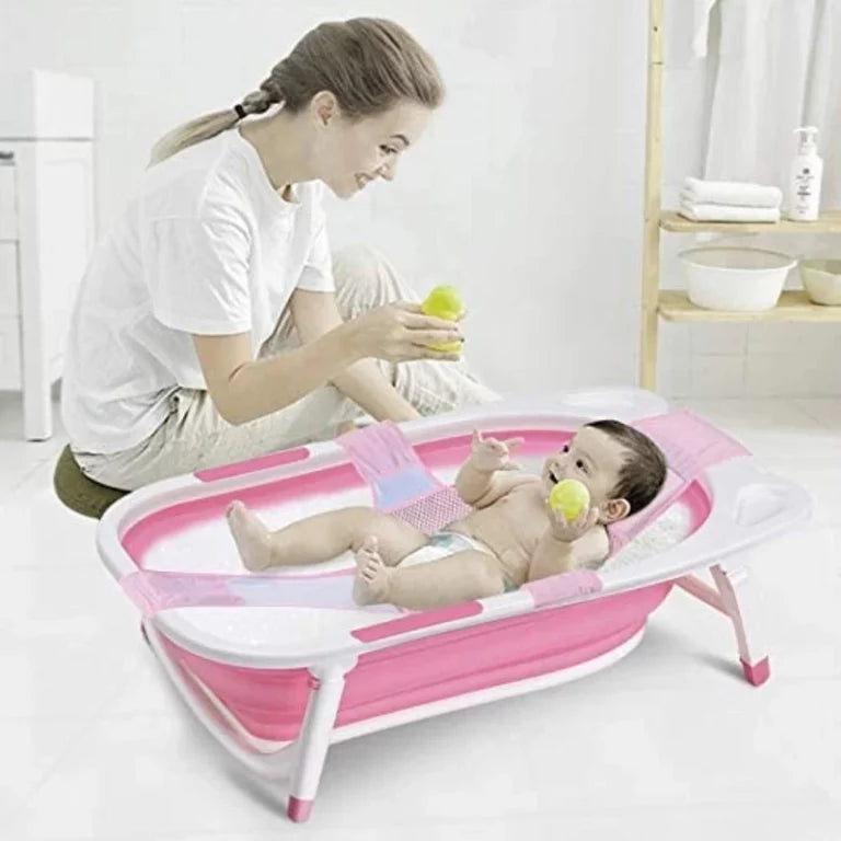 Foldable Baby Bath Tub – Safe, Comfortable & Space-Saving Design