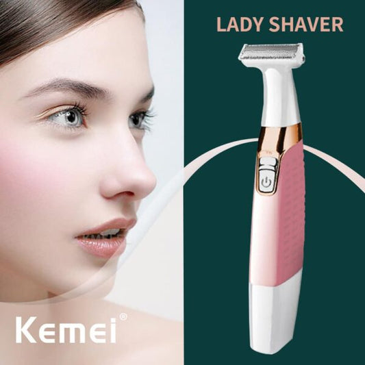 Kemei Women’s Electric Shaver – Gentle & Safe Hair Removal for Body and Sensitive Areas