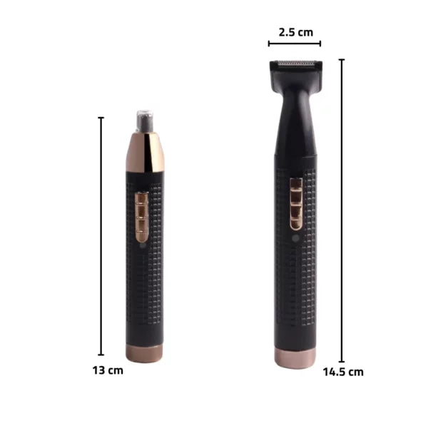 SUMO Dual-Head Trimmer – Precision Nose Hair & Detail Shaver for Professional Grooming