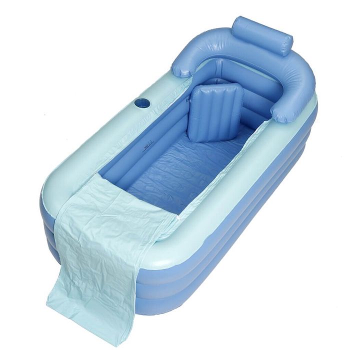 Portable Inflatable Bathtub for Adults – 160 cm Comfort Spa Anywhere