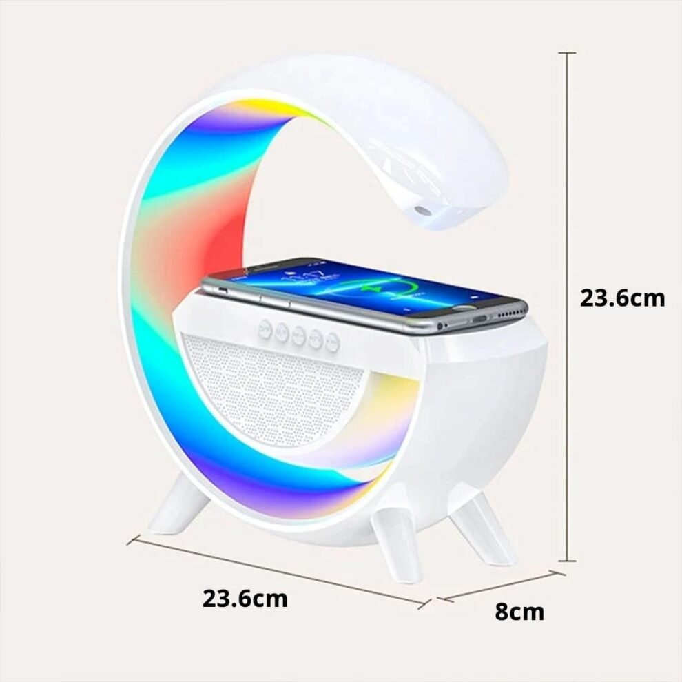 Wireless Smart Lamp with Bluetooth Speaker – Stylish Lighting & Amazing Sound in One Device