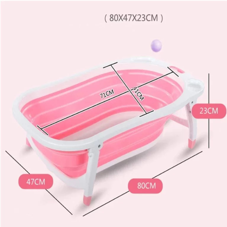 Foldable Baby Bath Tub – Safe, Comfortable & Space-Saving Design