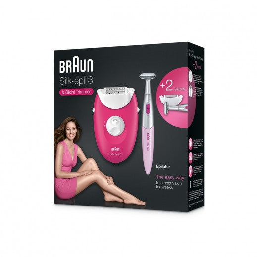 Braun Body & Leg Hair Removal Epilator – Long-Lasting Smoothness with Gentle Care