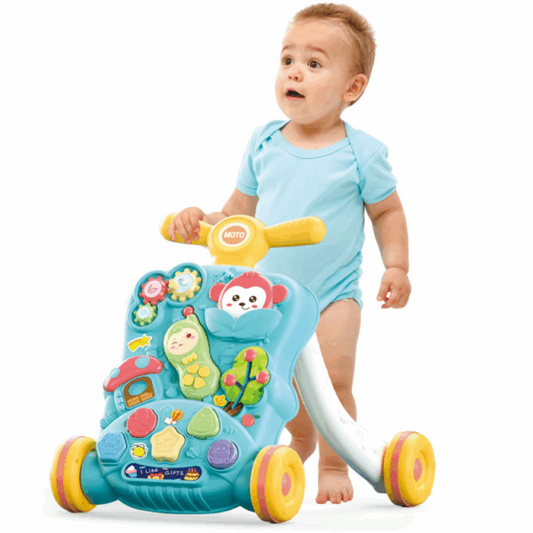 Baby Puzzle Activity Walker – Balance, Play & Learn with Every Step! 🎵👶