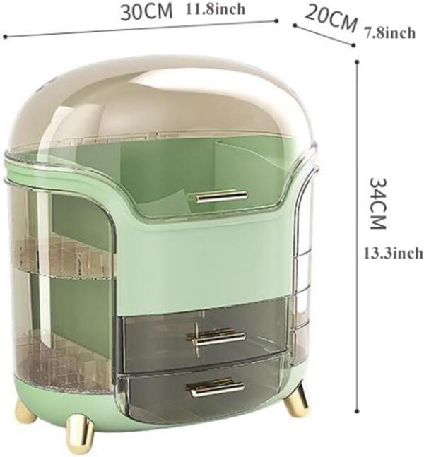 Makeup Organizer – Elegant Cosmetic Storage Box to Keep Your Beauty Essentials Neat & Accessible