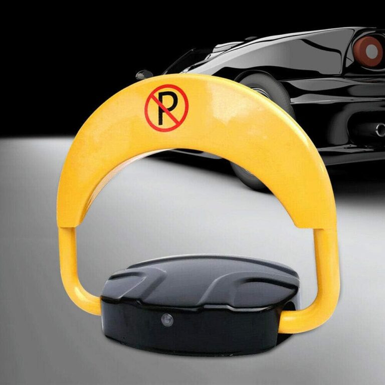 Solar-Powered Parking Lock with Remote Control – Collision-Resistant Security System