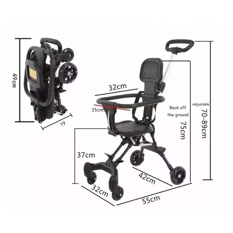 Foldable Baby Stroller – Lightweight, Easy to Carry, and Perfect for Everyday Travel 🍼