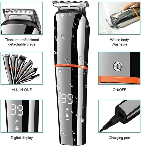 Saachi 12-in-1 Original Hair Styling Set – Complete All-in-One Grooming & Hair Care Solution