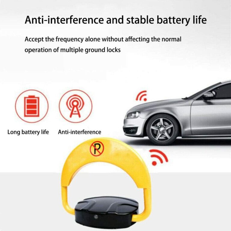 Solar-Powered Parking Lock with Remote Control – Collision-Resistant Security System