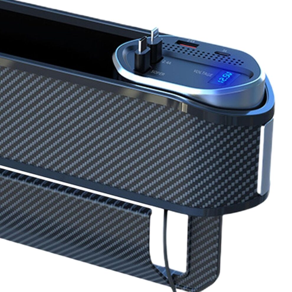 Smart Car Organizer with Wireless Charging – Perfect Storage & Fast Charging on the Go