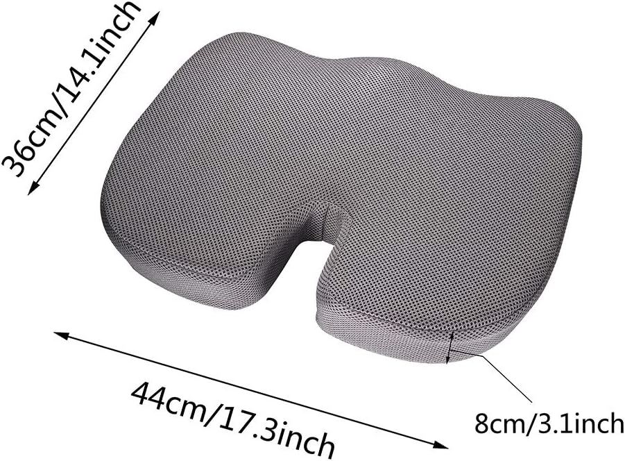 Comfort Seat Cushion – Perfect Back & Spine Support for Pressure Relief and All-Day Comfort