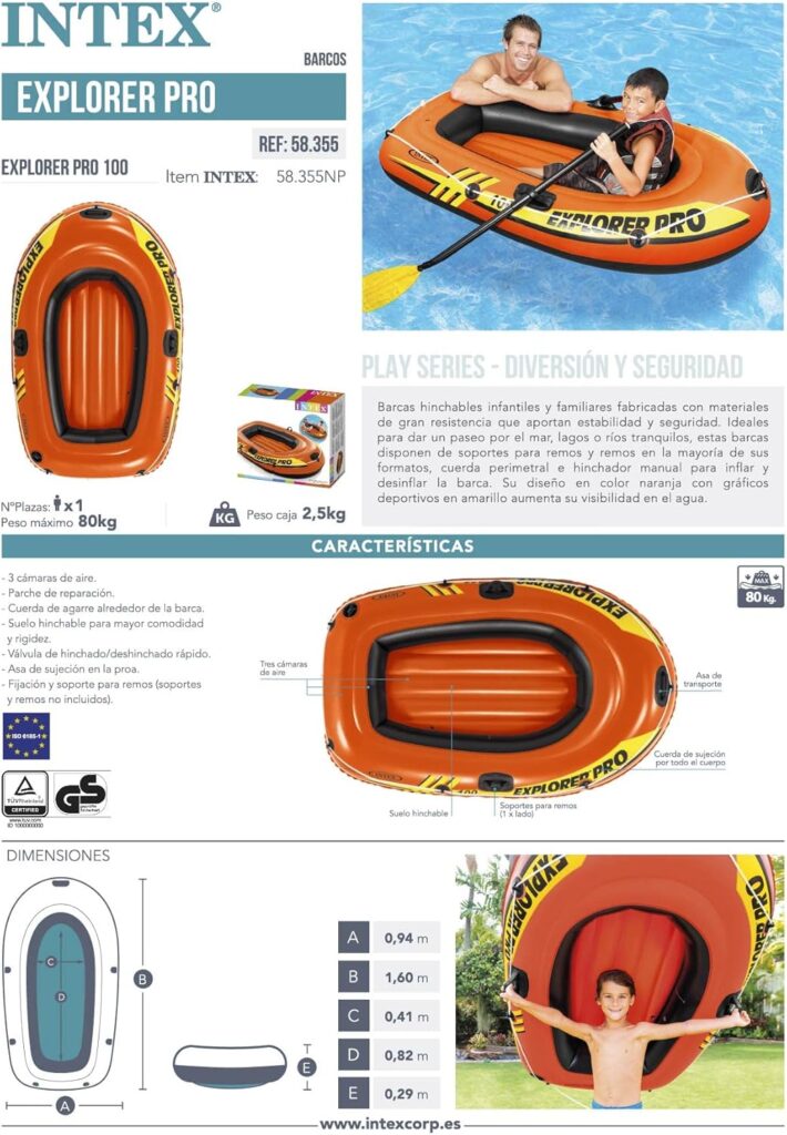 Intex Explorer Pro 50 Boat – The Perfect Inflatable for Kids & Family Fun! 🌊