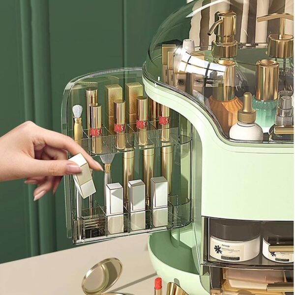 Makeup Organizer – Elegant Cosmetic Storage Box to Keep Your Beauty Essentials Neat & Accessible
