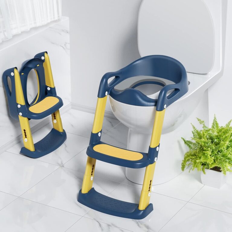 Toddler Toilet Training Seat with Step Ladder – Easy, Safe & Confident Learning 👶