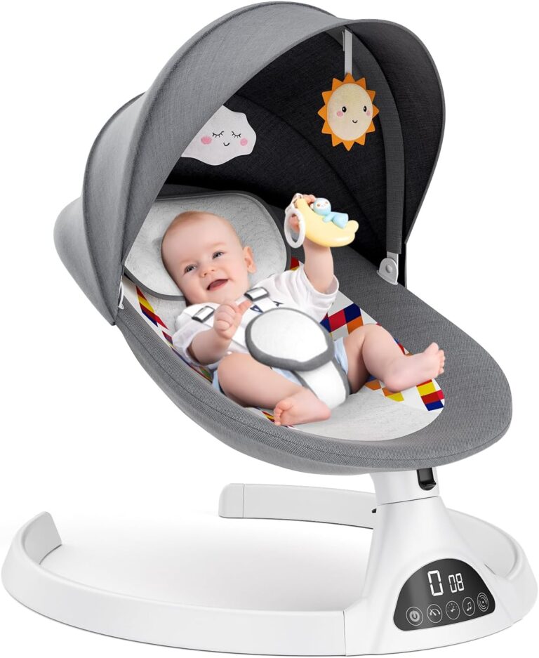 Electric Baby Swing Chair – Gentle Motion & Soothing Comfort for Your Little One 🤱💤