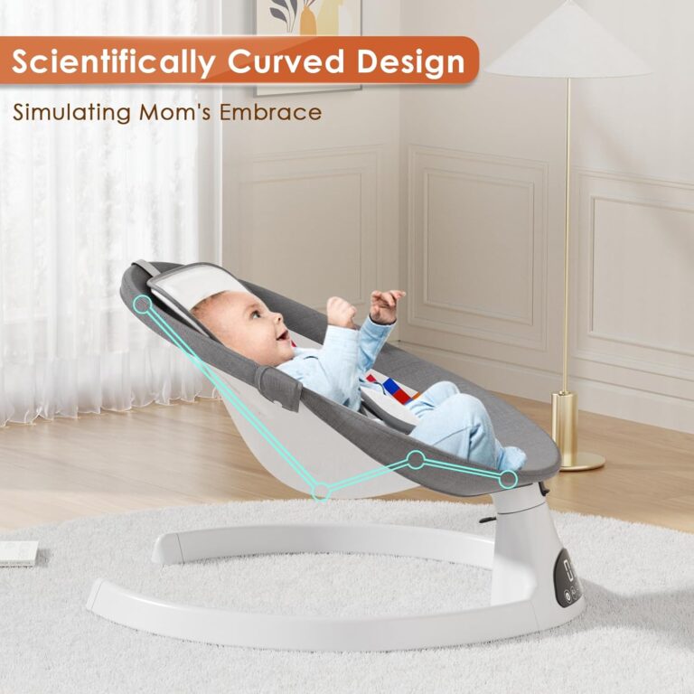 Electric Baby Swing Chair – Gentle Motion & Soothing Comfort for Your Little One 🤱💤