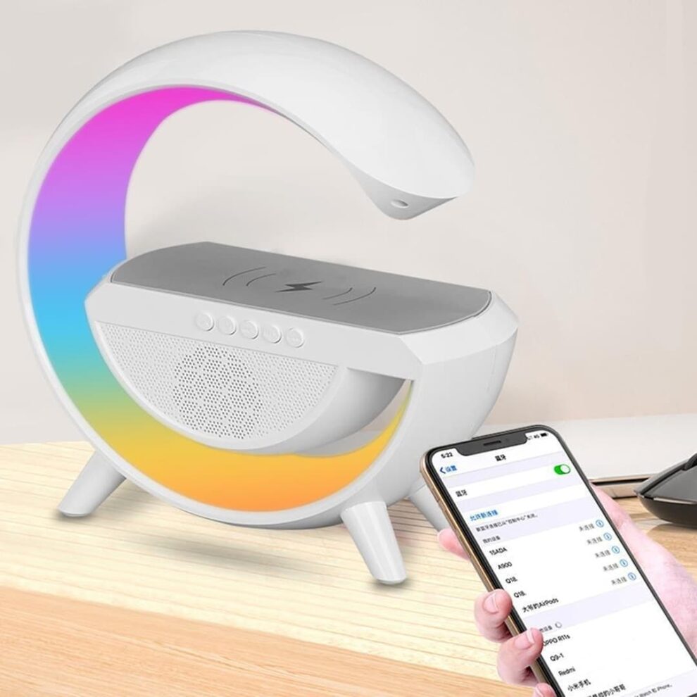 Wireless Smart Lamp with Bluetooth Speaker – Stylish Lighting & Amazing Sound in One Device
