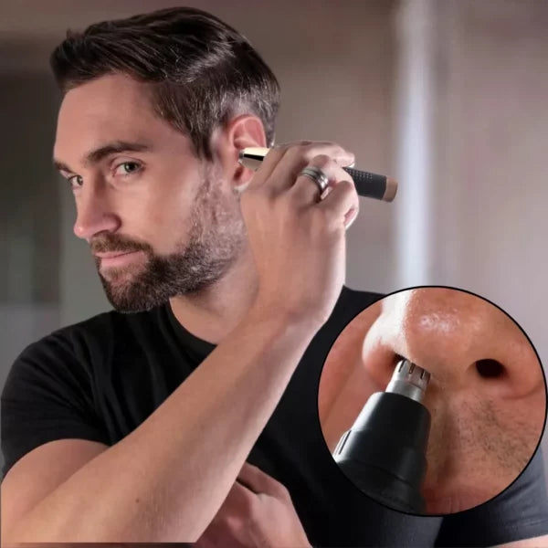 SUMO Dual-Head Trimmer – Precision Nose Hair & Detail Shaver for Professional Grooming