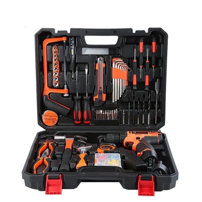 Complete Tool Kit – Drill Set with Multi-Purpose Hand Tools