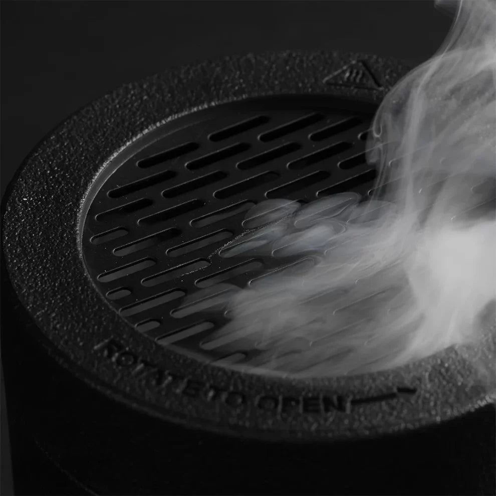 Portable Electronic Incense Burner with Charcoal Heating