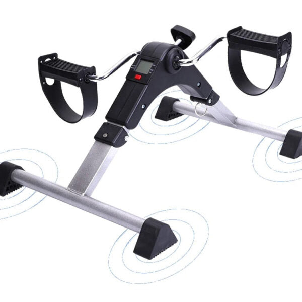 Foldable Home Workout Machine with LCD Screen & Comfortable Pedals
