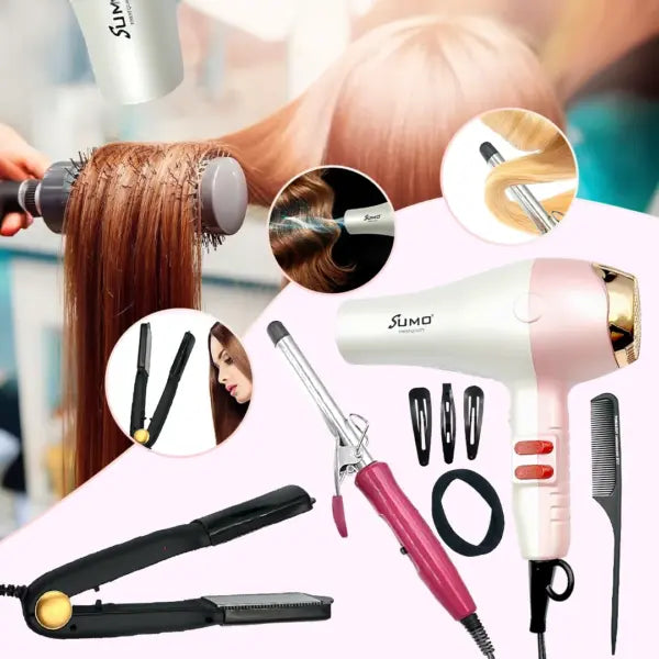 SUMO Hair Styling Set – Complete Hair Care & Salon-Quality Styling at Home