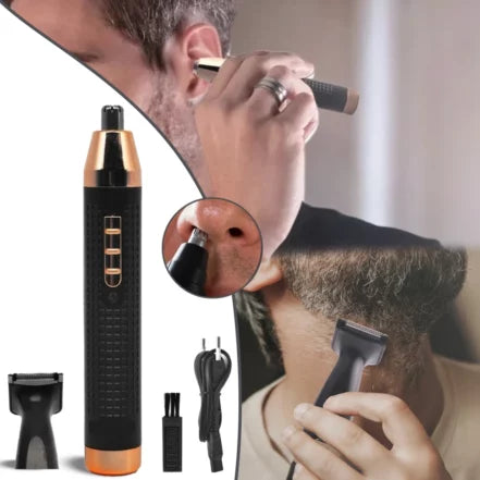 SUMO Dual-Head Trimmer – Precision Nose Hair & Detail Shaver for Professional Grooming