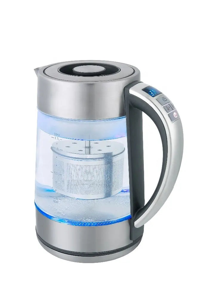 WTRTR Electric Tea Kettle with Infuser & Multiple Temperature Settings – Elegant Design for Perfect Brewing