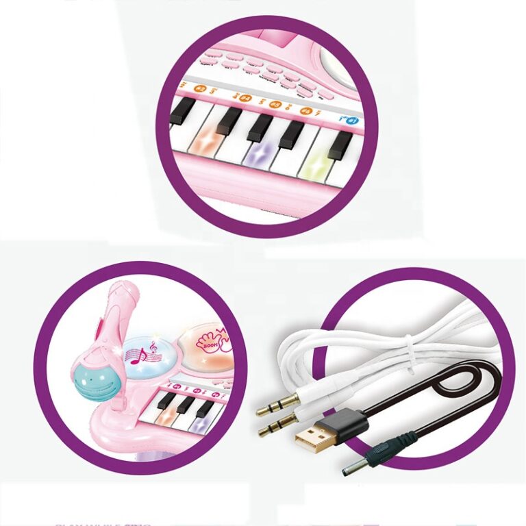 Children’s Piano with Microphone – Sing & Play Like a Star! 🎤🎹