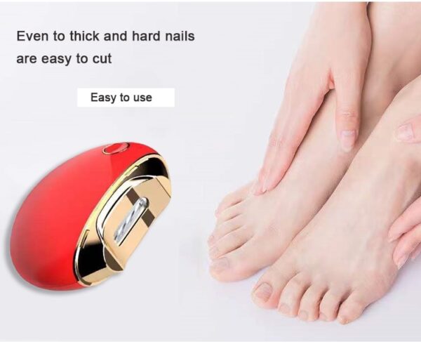 Electric Nail Clipper for Kids & Adults – Safe, Precise & Mess-Free Trimming