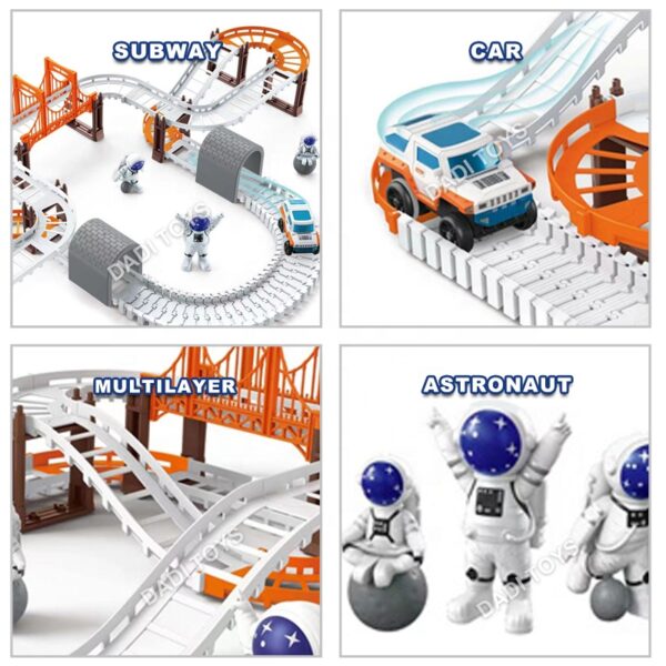 Space Racing Track Toy – Light-Speed Action & Epic Adventure!