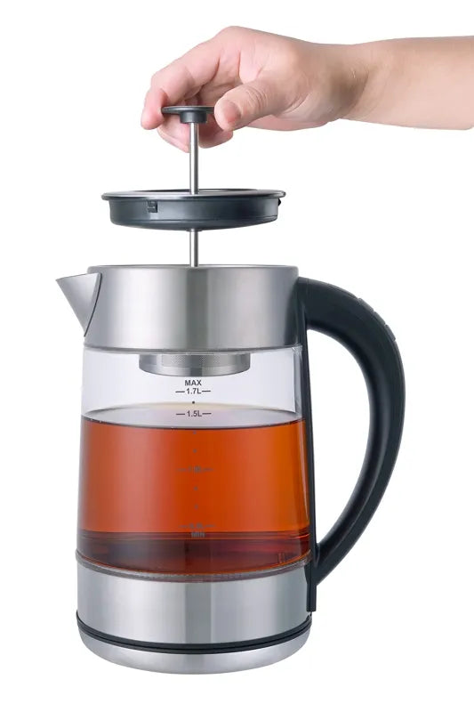 WTRTR Electric Tea Kettle with Infuser & Multiple Temperature Settings – Elegant Design for Perfect Brewing