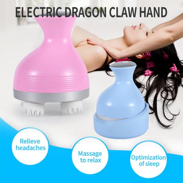 Smart Head Massager – Deep Relaxation &amp; Scalp Circulation Boost at One Touch