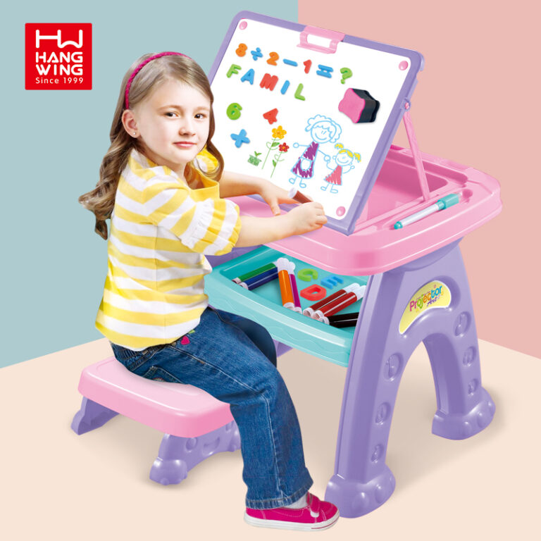 Drawing Table with Projector – Creative Learning Toy for Kids 💡🎨