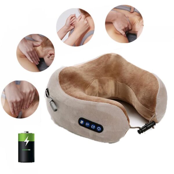 Multi-Function Neck Massage Pillow – Deep Relaxation & Instant Neck and Shoulder Pain Relief