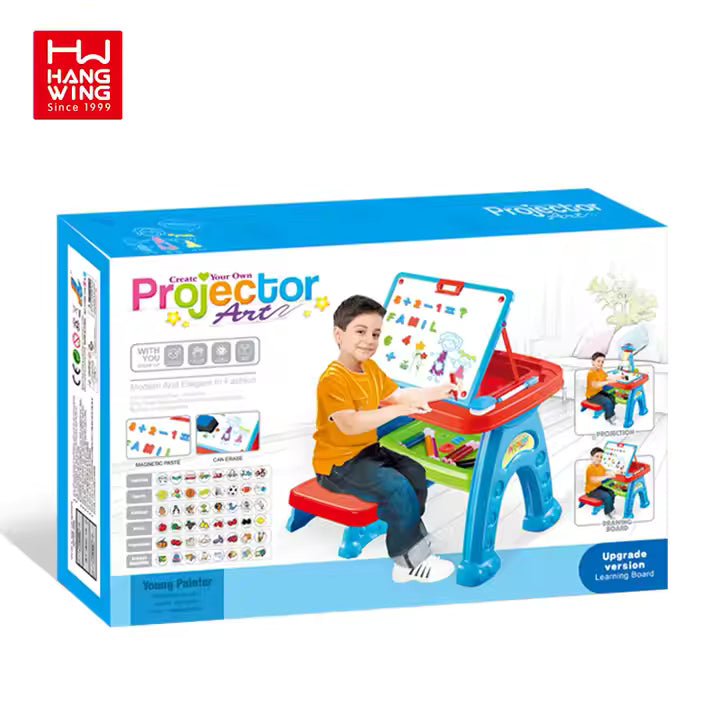 Drawing Table with Projector – Creative Learning Toy for Kids 💡🎨