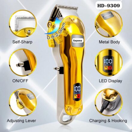 Sayona Men’s Electric Shaver – Smooth, Precise, and Effortless Daily Grooming