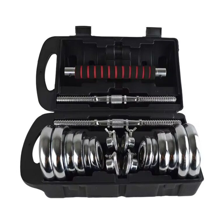 20 KG Adjustable Dumbbell Set – Professional Iron Weights for Home & Gym Training