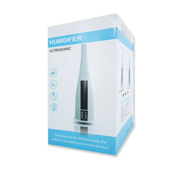 Illuminated Tower Home Aroma Diffuser – 6L Large Capacity