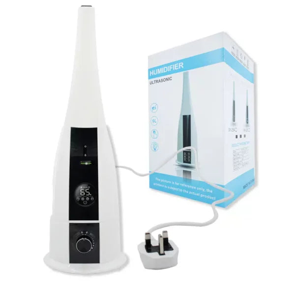 Illuminated Tower Home Aroma Diffuser – 6L Large Capacity