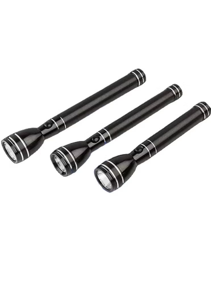 Rechargeable LED Flashlight Set – 3-Piece Multi-Purpose Lighting Kit