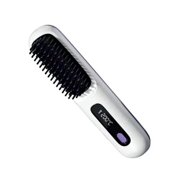 Dinx DX1358 Cordless Hair Straightening Comb – 3 Heat Levels for Smooth & Stylish Hair Anywhere