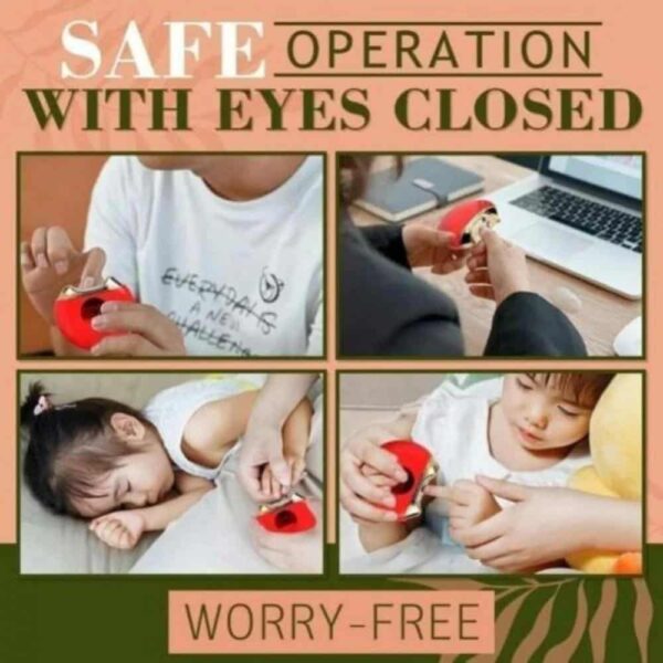 Electric Nail Clipper for Kids & Adults – Safe, Precise & Mess-Free Trimming