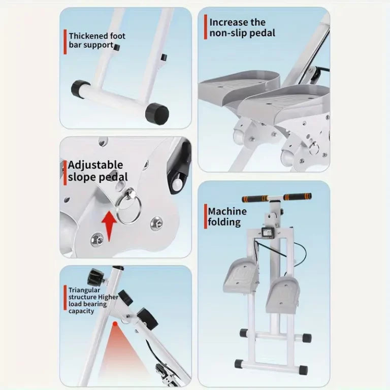 3-Speed Stair Climber Exercise Machine – Full Body Workout & Fat Burning Trainer