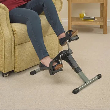 Foldable Home Workout Machine with LCD Screen & Comfortable Pedals
