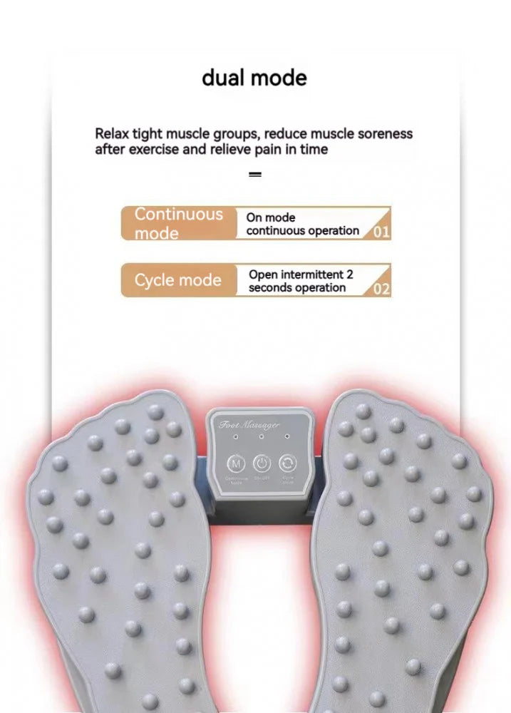 Electronic Foot Massager with Traditional Chinese Reflexology – Relieve Physical & Mental Stress