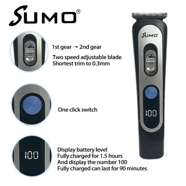 5-in-1 Electric Hair Trimmer – Complete Grooming Kit for Hair Cutting, Beard Shaping & Styling