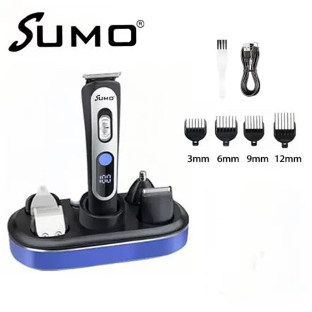 5-in-1 Electric Hair Trimmer – Complete Grooming Kit for Hair Cutting, Beard Shaping & Styling